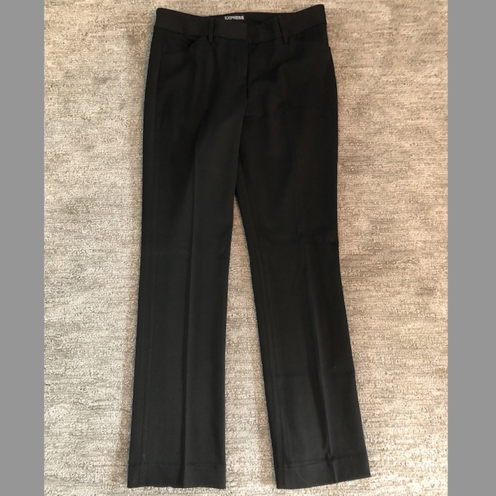 Black Dress Pants - Heavy & Warm - Size 2 R - Editor by Express